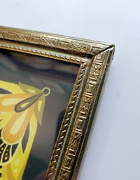 Image 4 of Marigold in gold frame