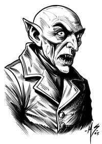 Count Orlok Classic art print