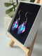 Image of Blue Diamond Earrings