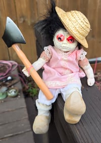 Image 2 of Strange Odd Creepy Doll "Harriet" OOAK 