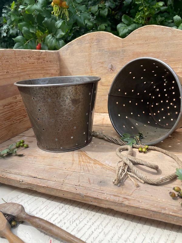 Image of French Metal Faiselle Cheese Mould 