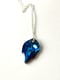 Image of Blue Leaf Crystal Necklace