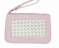 Image 2 of Canvas Wristlet/Clutch
