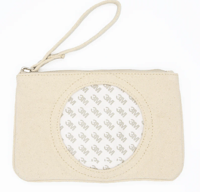 Image 9 of Canvas Wristlet/Clutch