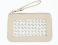 Image 5 of Canvas Wristlet/Clutch