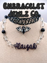 Halloween Name Choker 