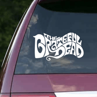 Image 2 of Grateful Dead Psychedelic Lettering Vinyl Decal