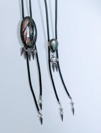 Image 1 of LABRADORITE BOLO TIE