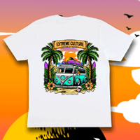Image 1 of Extreme Culture®-  Van Life T-Shirt v.2 (WHITE)
