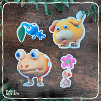 Pikmin vinly sticker selection