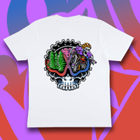 Image 1 of Extreme Culture® - PSYCHO SKULL FACE T-Shirt V.2