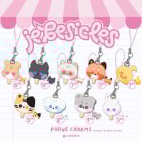 Image 2 of [IN PRODUCTION] ZEROBASEONE "JEBESICLE" WOODEN PHONE CHARMS