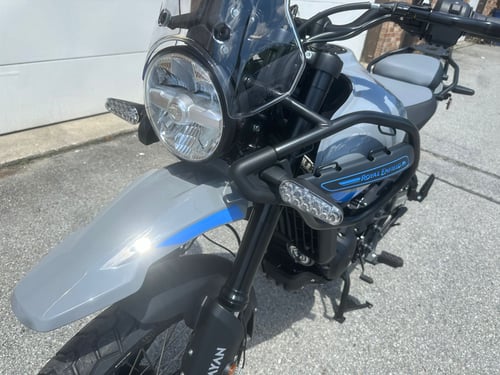 Image of 2025 Himalayan 450 in Slate Poppy Blue