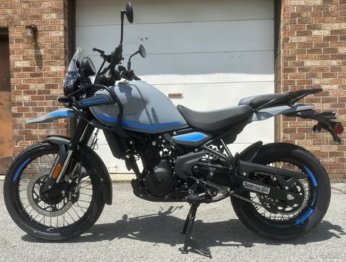 Image of 2025 Himalayan 450 in Slate Poppy Blue