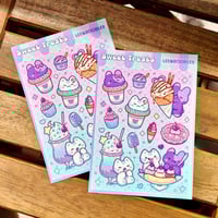 Sweet Treats Glitter Sticker Sheets