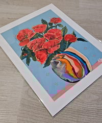 Image 2 of Scarlet Poppies by Neena Buxani - Fine Art Print