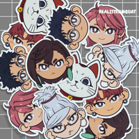 Dandadan Stickers