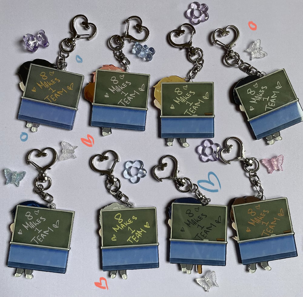 Image of Ateez "The Real" Keychains