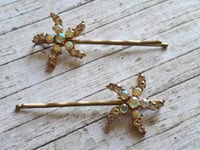 Image 5 of Stars bobby Pins set of 2