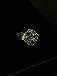 Image 1 of “Heritage Line” – KROW x Dino Oriental Silver Ring