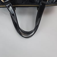 Image 9 of Michael Kors Mason Medium Logo Embossed Duffle Satchel - Black