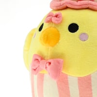 Image 9 of Popcorn the Circus Pigeon - 9" Polyester Plush + Free Sticker