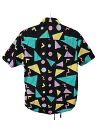 Image 2 of Men's 80s print Size S Button-Up