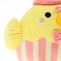 Image 12 of Popcorn the Circus Pigeon - 9" Polyester Plush + Free Sticker