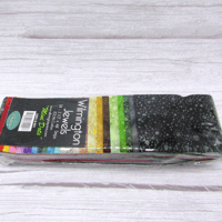 Image 3 of 2.5" STRIPS - Mini Dots Batvian Jewels by Wilmington Prints Batiks