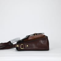 Image 6 of Patricia Nash Lari Crossbody Handbag - Black/British Tan