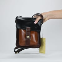 Image 1 of Patricia Nash Lari Crossbody Handbag - Black/British Tan