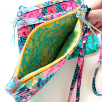 Image 2 of Happy Days Zippered Wristlet