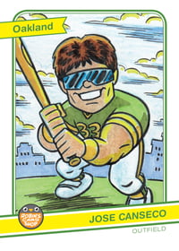 Image 1 of Series 1 Card #7 Jose Canseco