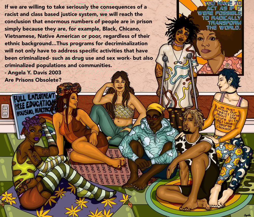 Image of Prisons are Obsolete Art Print