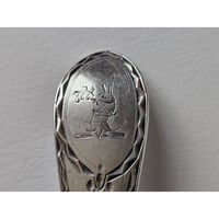 Image 3 of Antique Irish Georgian Provincial Cork Silver 'Carden Terry' Spoon, c.1785