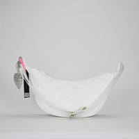 Image 4 of Like Dreams Cassie Quilted Crossbody Sling Bag - White