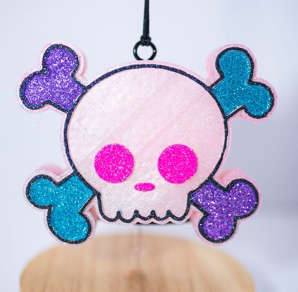 Image of Pink Skull Freshie