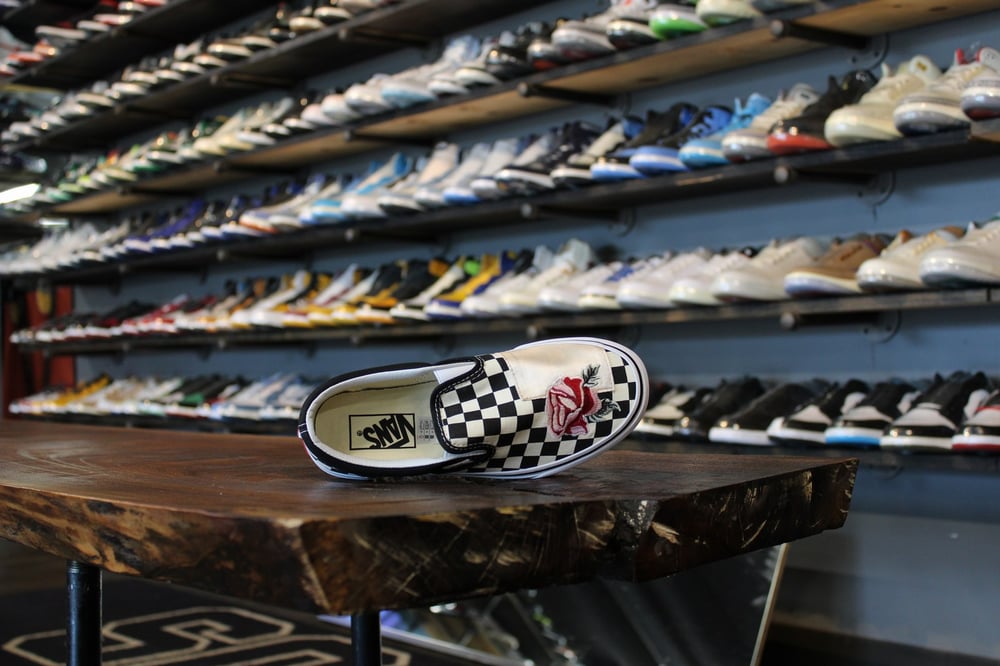 VANS CLASSIC SLIP-ON "CHECKERBOARD/PATCHWORK"