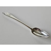 Image 1 of Antique Irish Georgian Provincial Cork Silver 'John Warner' Spoon, c.1780s-1790s