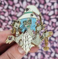 Arachne Spider Witch Enamel Pin