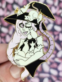 Ratney Rat Witch Enamel Pin