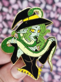 Hissabell Snake Witch Enamel Pin