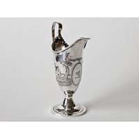 Image 6 of Antique Georgian Silver Creamer Jug by John Lambe, London 1782
