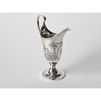 Image 9 of Antique Georgian Silver Creamer Jug by John Lambe, London 1782