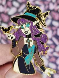 Batilda Bat Witch Enamel Pin
