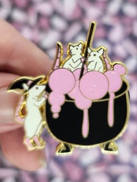 Brewing Rats Enamel Pin