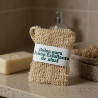 Image 1 of Sisal Soap and Exfoliating Pouch
