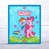 Image 1 of My Little Pony Licensed By Springs Creative Quilt Panel