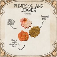 Image 2 of Pumpkin and Leaf Shapes | 2 Packs