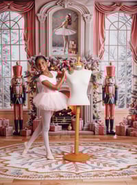 Image 4 of 2025- NOV. 22ND,   CHRISTMAS INDOOR MINI SESSION EVERGREEN ARCH/ BALLERINA | RETAINER